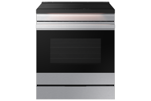 Samsung BESPOKE Cuisinière à induction 6,3 pi³ encastrable avec convection véritable avec Air sous vide acier inoxydable NSI6DG9500SRAC