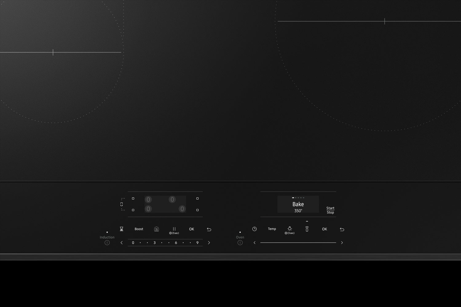 Samsung BESPOKE Stainless Steel True Convection Induction Slide in With Air Sous Vide (6.3cu.ft.) - NSI6DG9500SRAC