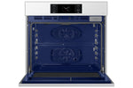 Samsung BESPOKE White Glass Single Oven (5.1 cu. ft) - NV51CB700S12AA