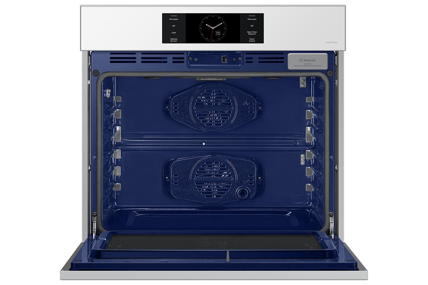 Samsung BESPOKE White Glass Single Oven (5.1 cu. ft) - NV51CB700S12AA