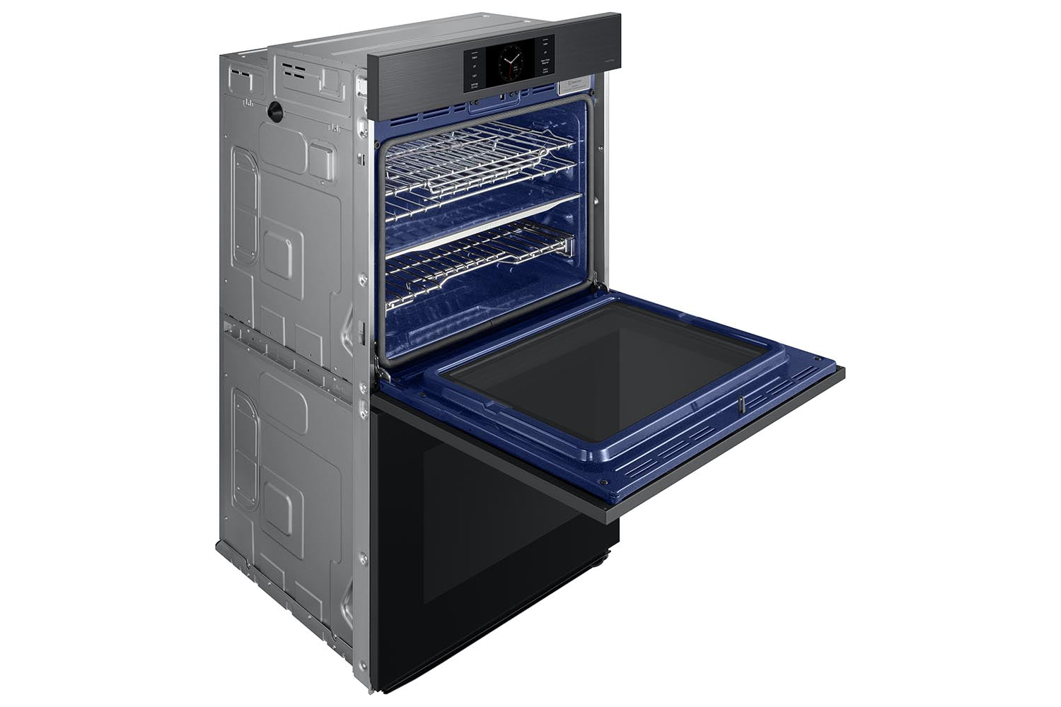 Samsung BESPOKE Matte Black Double Wall Oven (10.2 cu. ft) - NV51CG700DMTAA