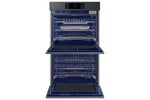 Samsung BESPOKE Matte Black Double Wall Oven (10.2 cu. ft) - NV51CG700DMTAA
