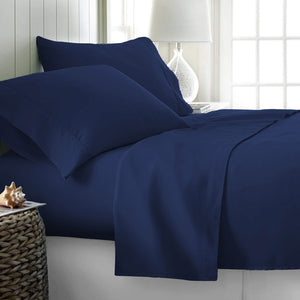 Rize King Sheet Set - Navy