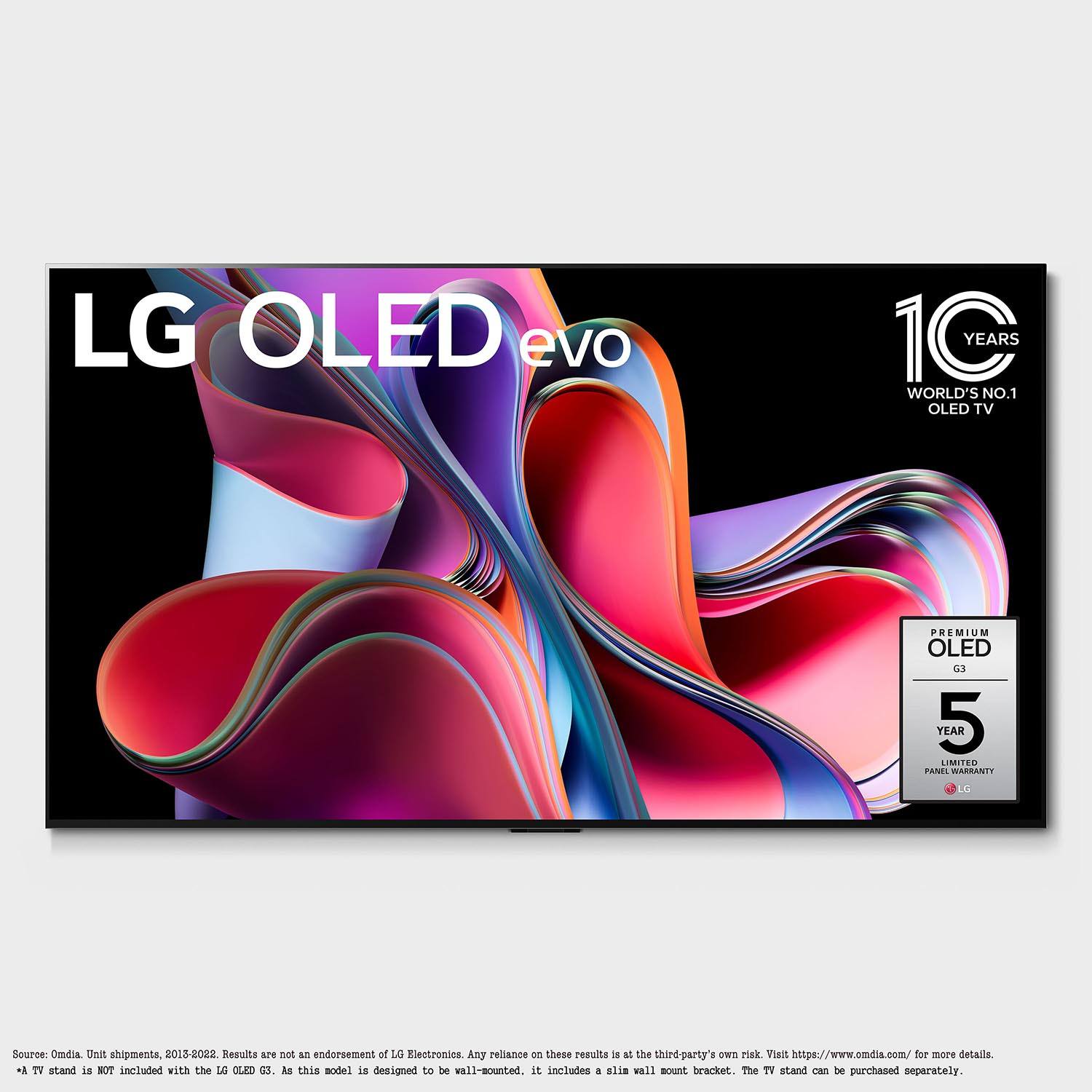 LG 55" G3 4K OLED evo Gallery Edition with ThinQ AI - OLED55G3PUA.ACC