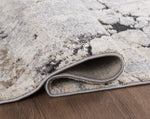L2 Decor Panorama Area Rug 5' x 8' with Underpad - Grey