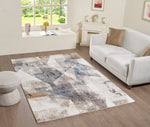 L2 Decor Panorama Area Rug 8' x 11' - Blue, Cream