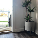 Bredgade V 17" Indoor/Outdoor Planter - Natural Stone