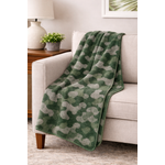 Cotton House Portugal Blanket 50" x 60" - Light Green