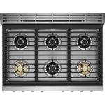 Frigidaire Professional Smudge-Proof Stainless Steel 36" Dual-Fuel Freestanding Range (4.4 Cu. Ft) - PCFD3670AF