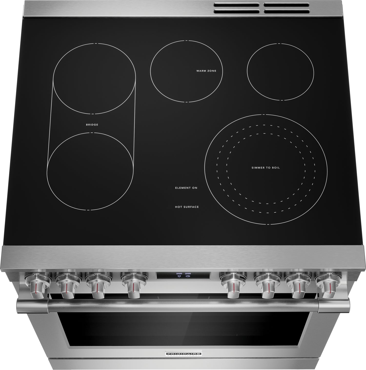 Frigidaire Professional Smudge-Proof® Stainless Steel 30" Electric Range with Total Convection (6.2 Cu. Ft.) - PCFE308CAF