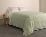 Cotton House Portugal Coverlet 90" x 90" - Diamante Green
