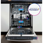 GE Profile 24" Fingerprint Resistant Stainless Steel Smart Dishwasher with Stainless Steel Interior and Third Rack - PDT715SYVFS