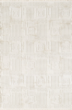 L2 Decor Petra Area Rug 8' x 11' - Cream