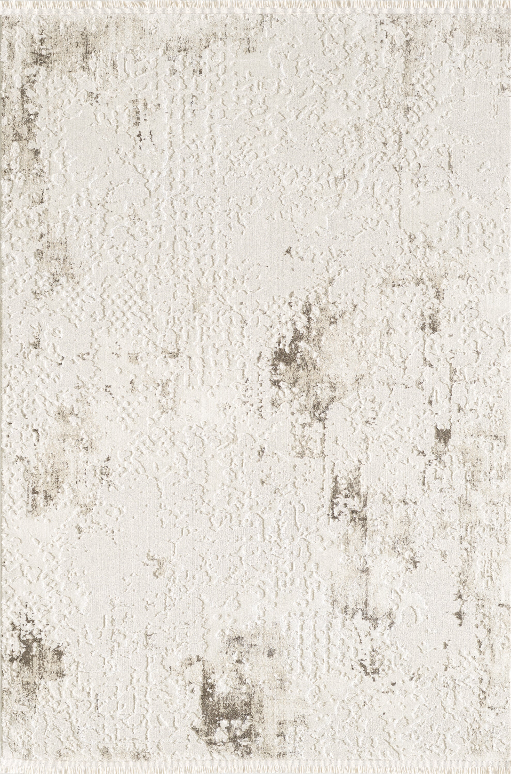 L2 Decor Petra Area Rug 8' x 11' with Underpad - Beige