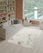 L2 Decor Petra Area Rug 8' x 11' with Underpad - Beige