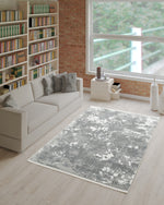 L2 Decor Petra Area Rug 8' x 11' - Dark Grey