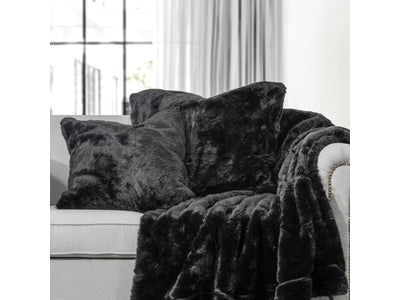 Arctic Luxury Furry Velour Decorative Cushion