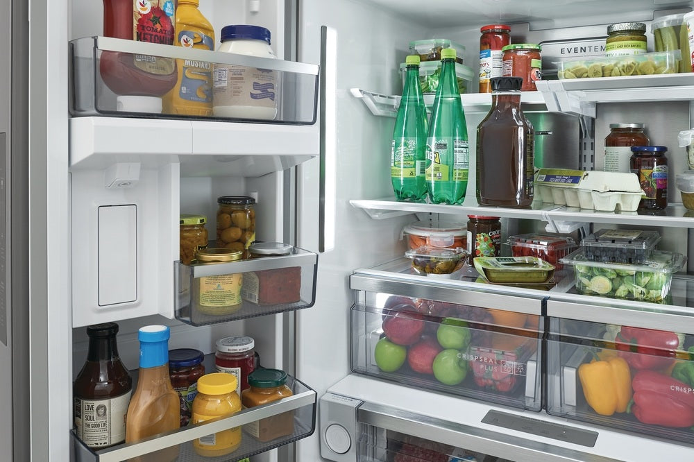 Frigidaire Professional 36" 23.3 Cu. Ft. Stainless Steel Counter-Depth French Door Refrigerator - PRFG2383AF