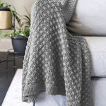 Sirnak 50" x 60" Throw - Light Grey