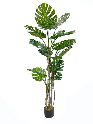 Garden Party Arbre artificiel d’intérieur 5,91 pi – plante de yucca 