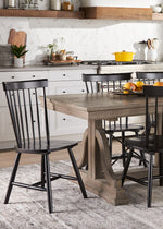 Midland Side Chair - Black