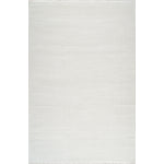 L2 Decor Karizma Area Rug 7' x 10' with Underpad - Cream