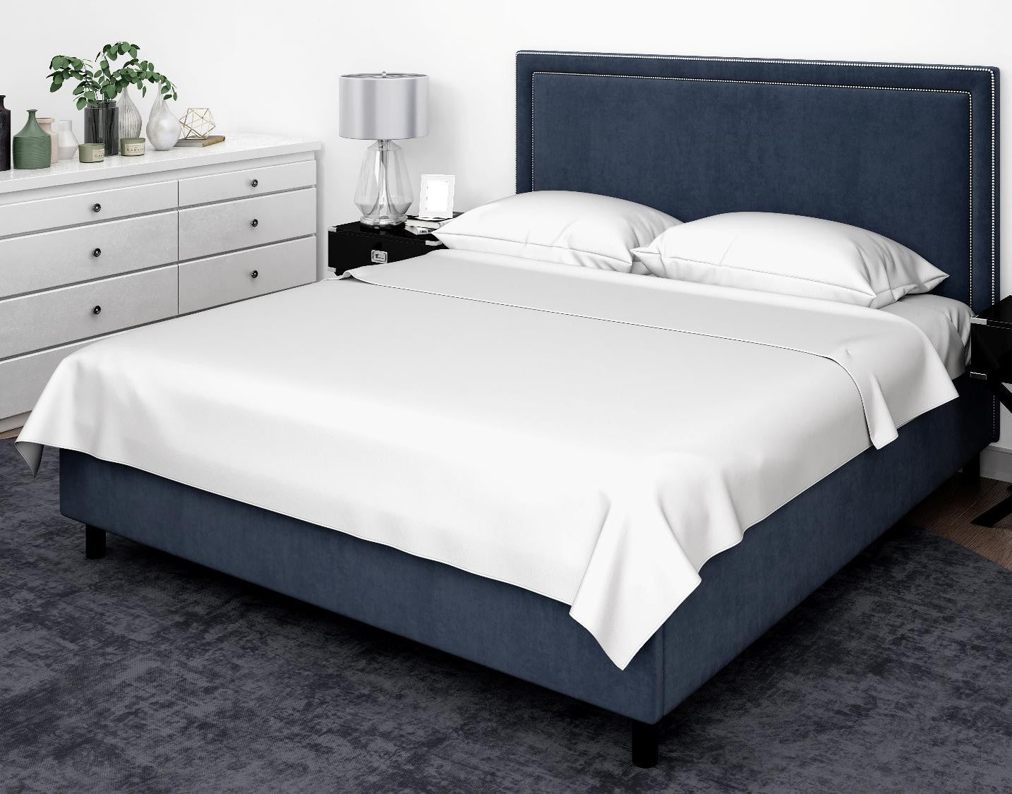 Cotton House Twin Bamboo Sheet Set - White