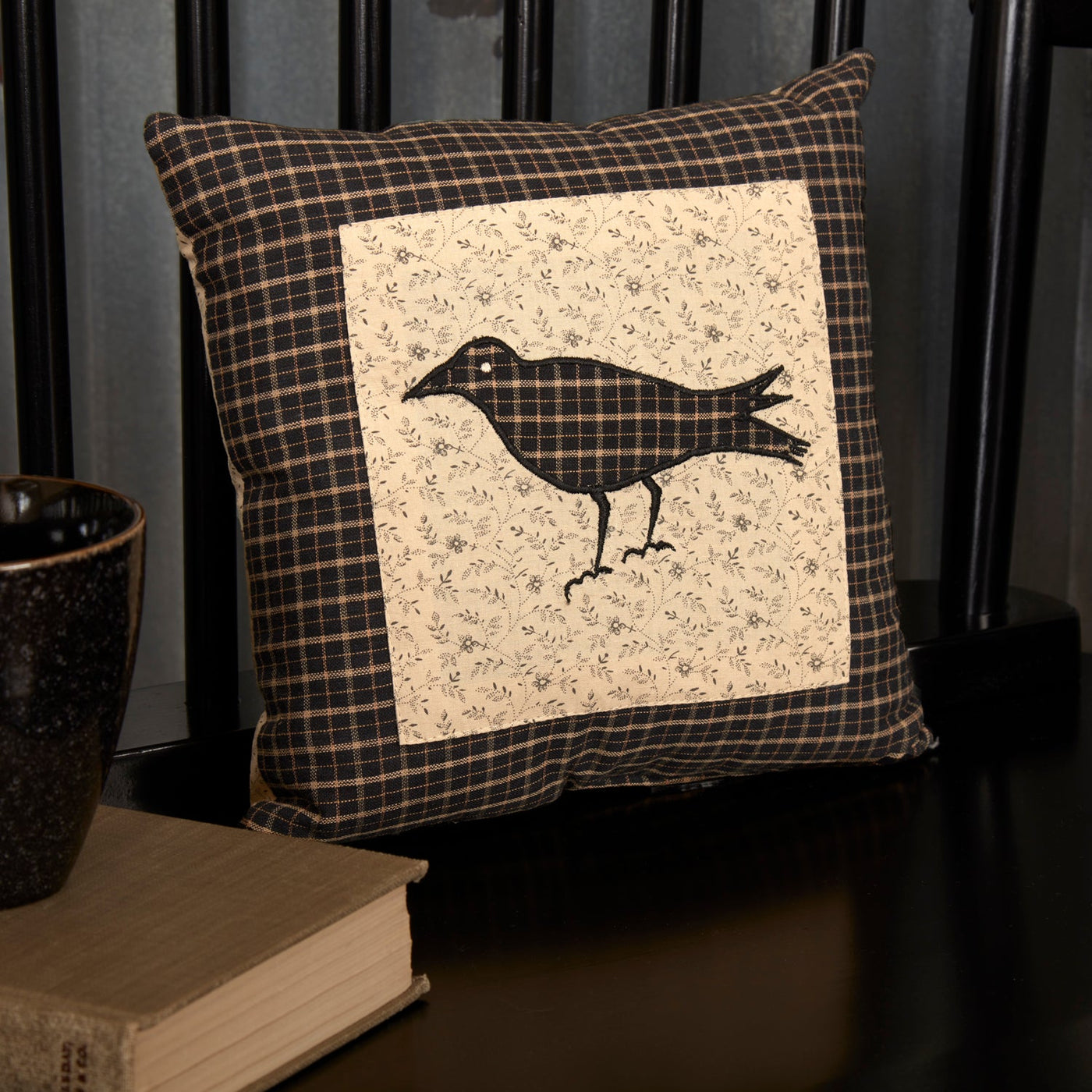 Kettle Grove Pillow Crow