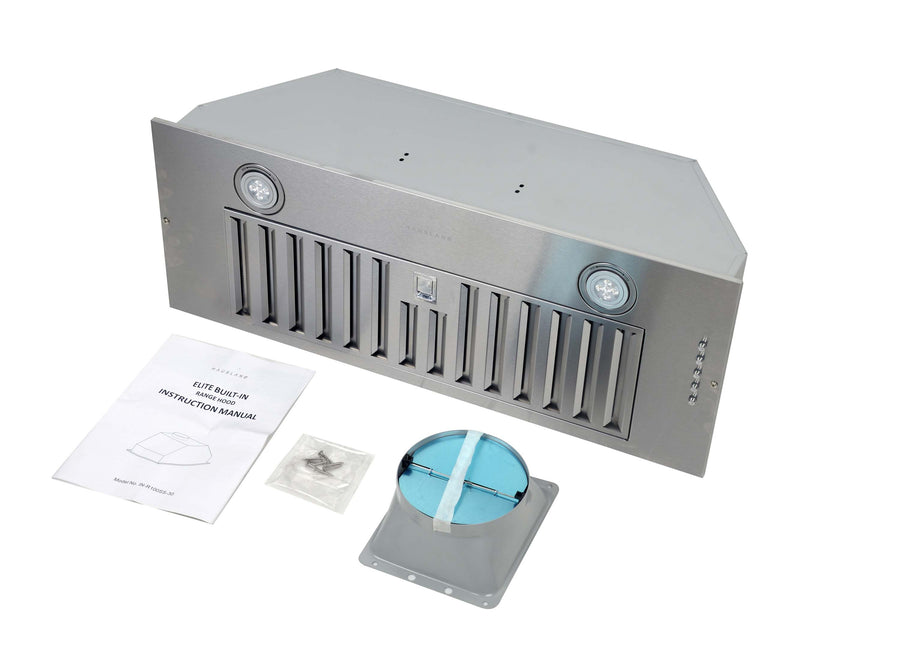 Hauslane Stainless Steel 36" Insert Convertible Range Hood - IN-R100SS-36