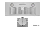 Hauslane Stainless Steel 30" Smart In-Cabinet Range Hood - IN-R110SS-30