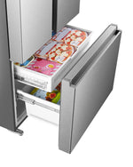 Hisense 36" 22.5 Cu. Ft. Stainless Steel Counter-Depth French Door Refrigerator - RF225A3CSE