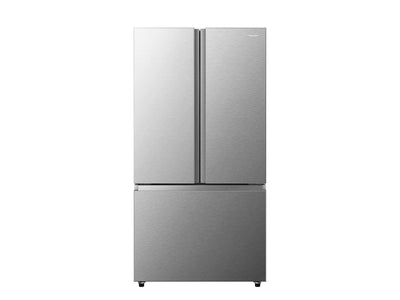 Hisense Réfrigérateur 22,5 pi³ avec porte à deux battants à profondeur de comptoir acier inoxydable RF225A3CSE