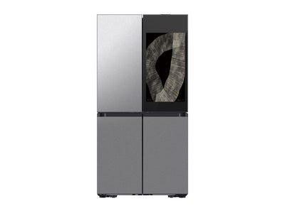 Samsung BESPOKE Réfrigérateur 22,5 pi³ 4 portes FlexMC avec IA Family Hub+MC 36 po acier inoxydable RF23DB9900QDAC