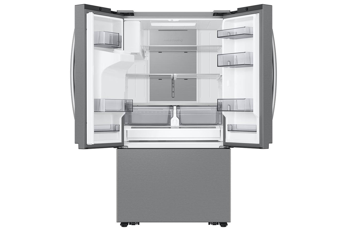 Samsung Stainless Steel Counter Depth 36" French Door Refrigerator (26cu.ft) - RF27CG5400SRAA