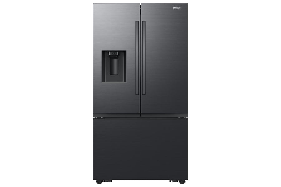 Samsung Matte Black Stainless Steel 36" French Door Refrigerator (31cu.ft) - RF32CG5400MTAA