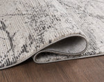 L2 Decor Robini Area Rug 5' x 8' with Underpad - Grey