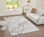 L2 Decor Robini Area Rug 8' x 11' with Underpad - Grey