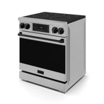 Thor Kitchen Stainless Steel Freestanding Professional Electric Range|Gordon Ramsay Series (4.55 cu.ft.) -RSE30-BLK