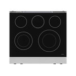 Thor Kitchen Stainless Steel Freestanding Professional Electric Range|Gordon Ramsay Series (4.55 cu.ft.) -RSE30-BLK