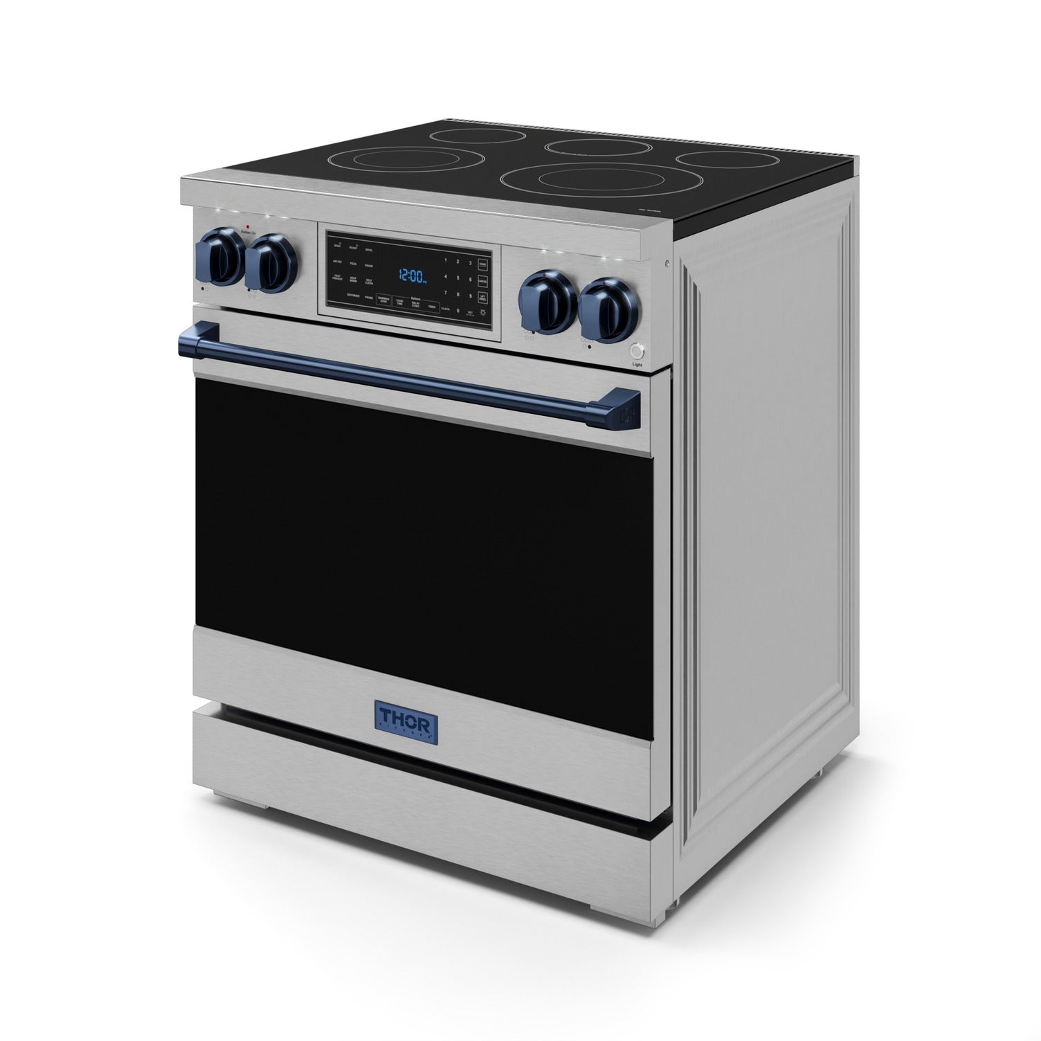 Thor Kitchen Stainless Steel Freestanding Professional Electric Range|Gordon Ramsay Series (4.55 cu.ft.) - RSE30-BLU