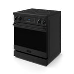 Thor Kitchen Black Stainless Steel Freestanding Professional Electric Range|Gordon Ramsay Series (4.55 cu.ft.) - RSE30B