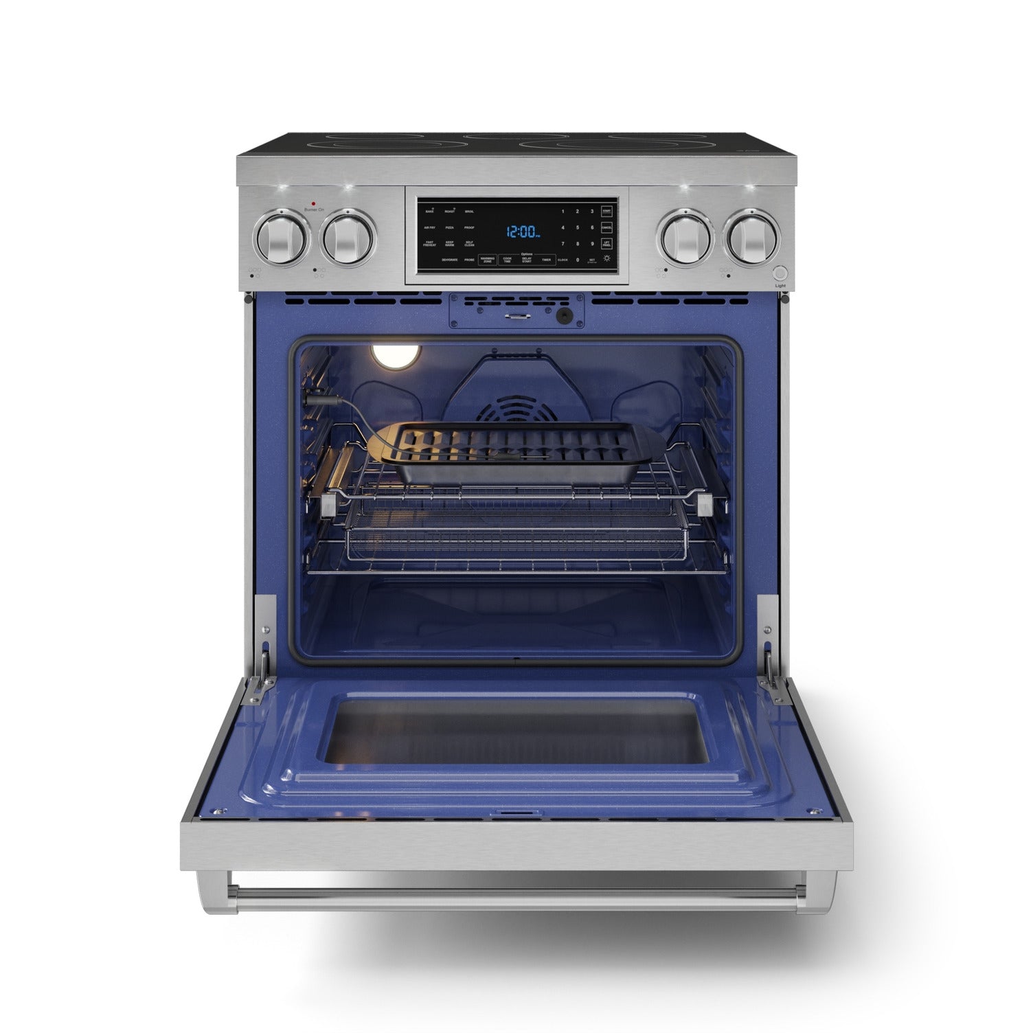 Thor Kitchen Stainless Steel Freestanding Professional Electric Range|Gordon Ramsay Series (4.55 cu.ft.) - RSE30