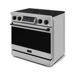 Thor Kitchen Stainless Steel Freestanding Professional Electric Range|Gordon Ramsay Series (6 cu.ft) - RSE36-BLK