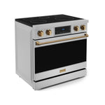 Thor Kitchen Stainless Steel Freestanding Professional Electric Range |Gordon Ramsay Series (6 cu.ft) - RSE36-BRZ