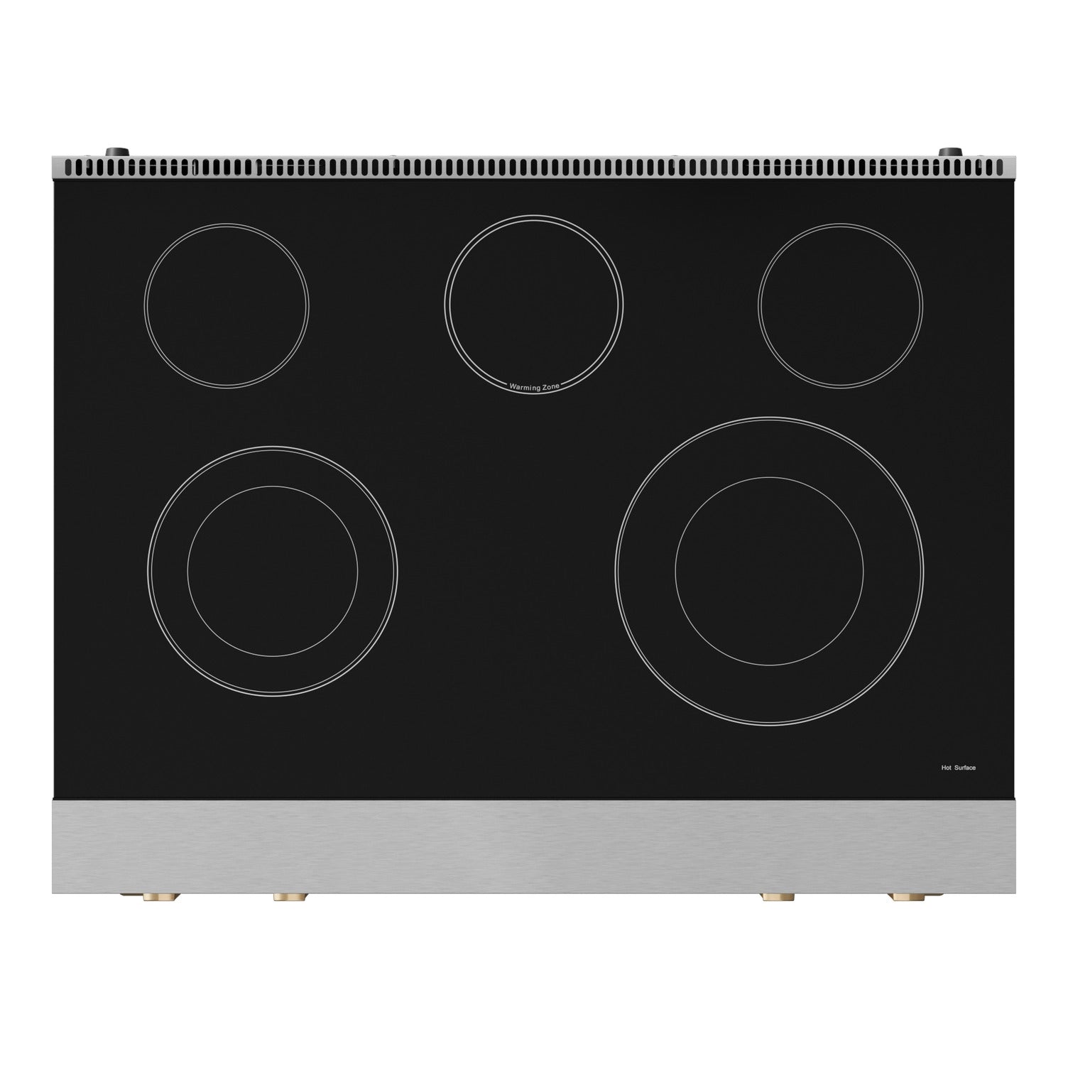 Thor Kitchen Black Stainless Steel Freestanding Professional Electric Range |Gordon Ramsay Series (6 cu.ft) - RSE36B-SS