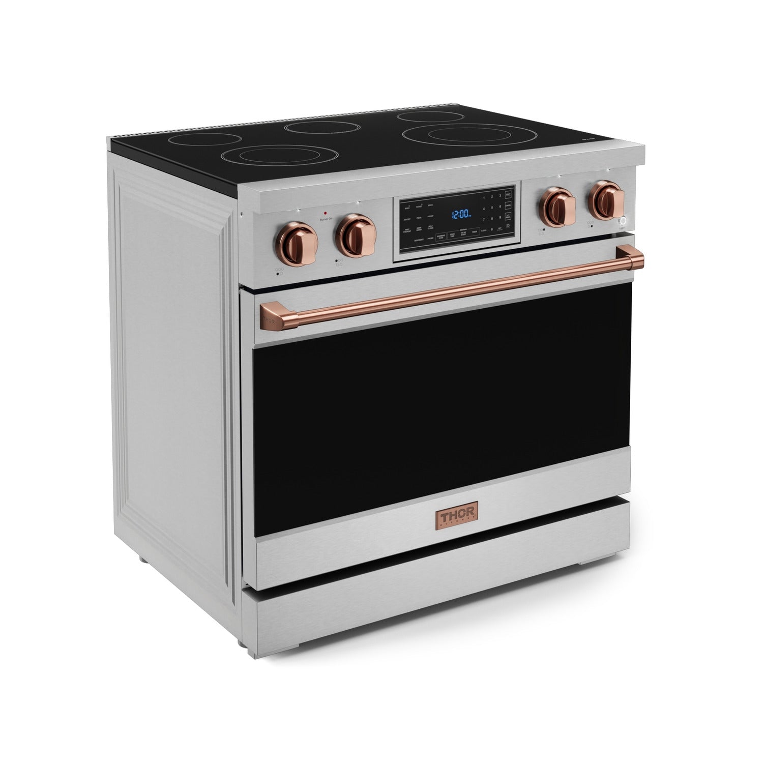 Thor Kitchen Stainless Steel Freestanding Professional Electric Range |Gordon Ramsay Series (6 cu.ft) - RSE36-RSG