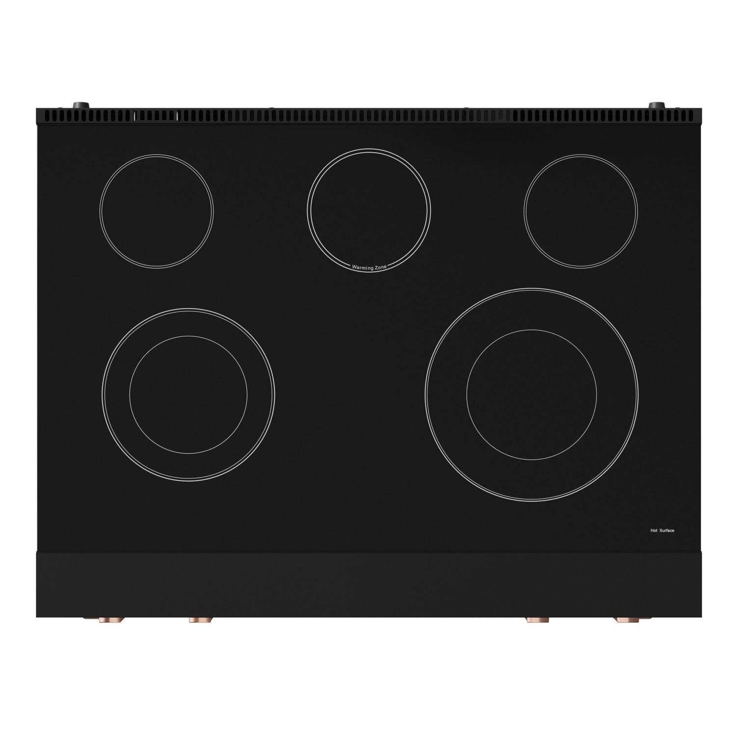 Thor Kitchen Black Stainless Steel Freestanding Professional Electric Range|Gordon Ramsay Series (6 cu.ft) - RSE36B-RSG