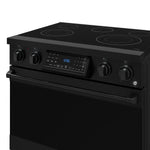 Thor Kitchen Black Stainless Steel Freestanding Professional Electric Range|Gordon Ramsay Series (6 cu.ft) - RSE36B