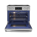 Thor Kitchen Stainless Steel Freestanding Professional Electric Range|Gordon Ramsay Series (6 cu.ft) - RSE36