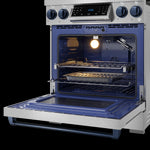 Thor Kitchen Stainless Steel Freestanding Professional Gas Range|Gordon Ramsay Series (4.55 cu.ft.) - RSG30-BLU